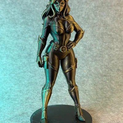 Shadow Feline – Mô Hình Tượng 3D Nữ Anh Hùng Mèo Bí Ẩn