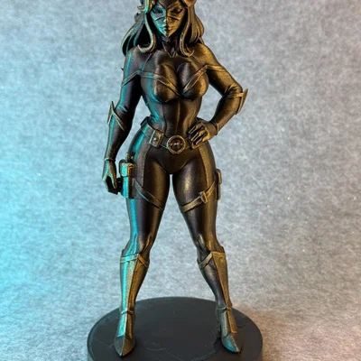 Shadow Feline – Mô Hình Tượng 3D Nữ Anh Hùng Mèo Bí Ẩn