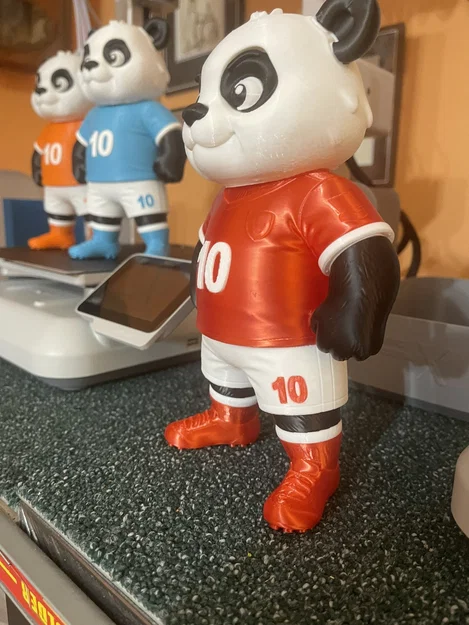 Panda Cầu Thủ: Tiền đạo siêu đáng yêu – PHIÊN BẢN HOẠT HÌNH (noAMS) - 21 cm - Image 3