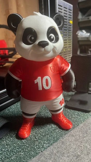 Panda Cầu Thủ: Tiền đạo siêu đáng yêu – PHIÊN BẢN HOẠT HÌNH (noAMS) - 21 cm - Image 4