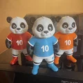 Panda Cầu Thủ: Tiền đạo siêu đáng yêu – PHIÊN BẢN HOẠT HÌNH (noAMS) - 21 cm - Thumbnail 6
