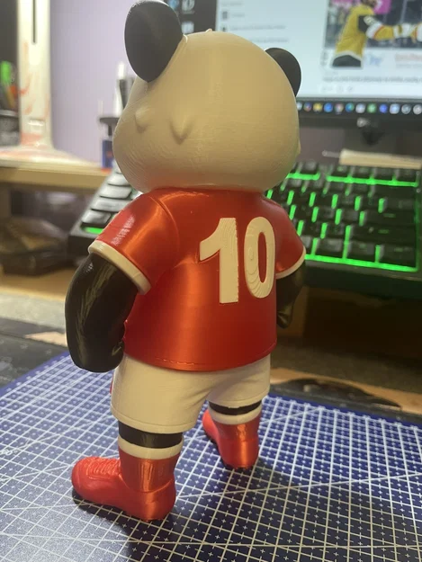 Panda Cầu Thủ: Tiền đạo siêu đáng yêu – PHIÊN BẢN HOẠT HÌNH (noAMS) - 21 cm - Image 8