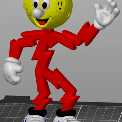 Mô hình Reddy Kilowatt (5 màu)