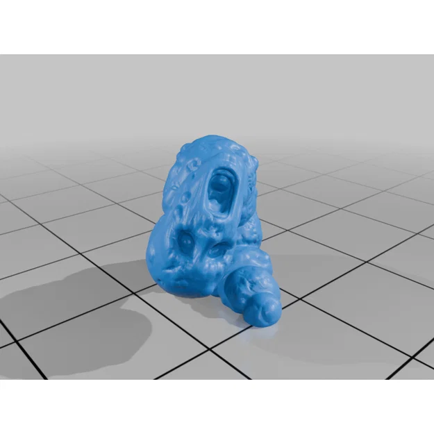 Mô hình 3D Suffering Worm cho game D&D và Tabletop - Image 2