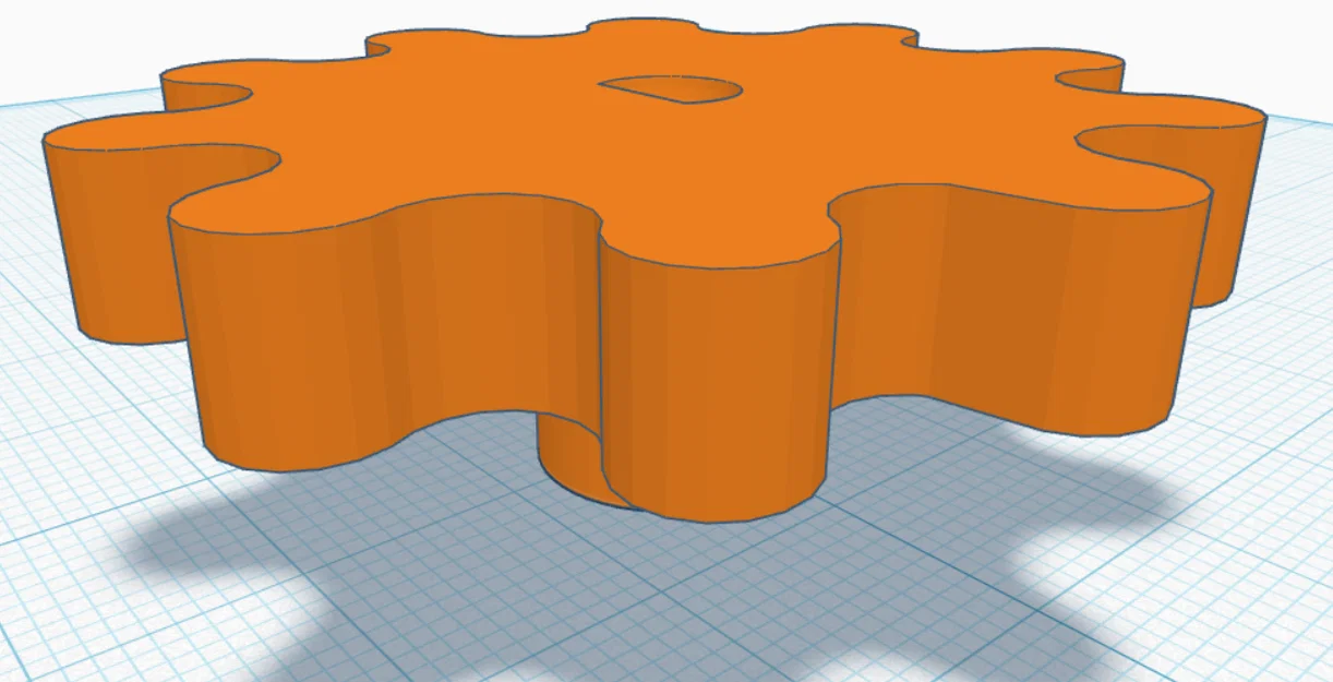 Bánh răng đùn nhựa cho Ender 3 v2 - Image 2