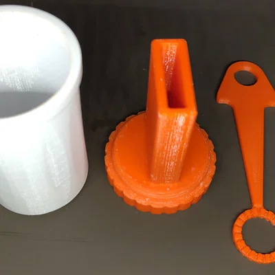 Lọ đựng bong bóng xà phòng chống tràn - Parametric