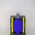 Mô hình cắt lớp động cơ bước (Stepper Motor Cutout) - Thumbnail 3