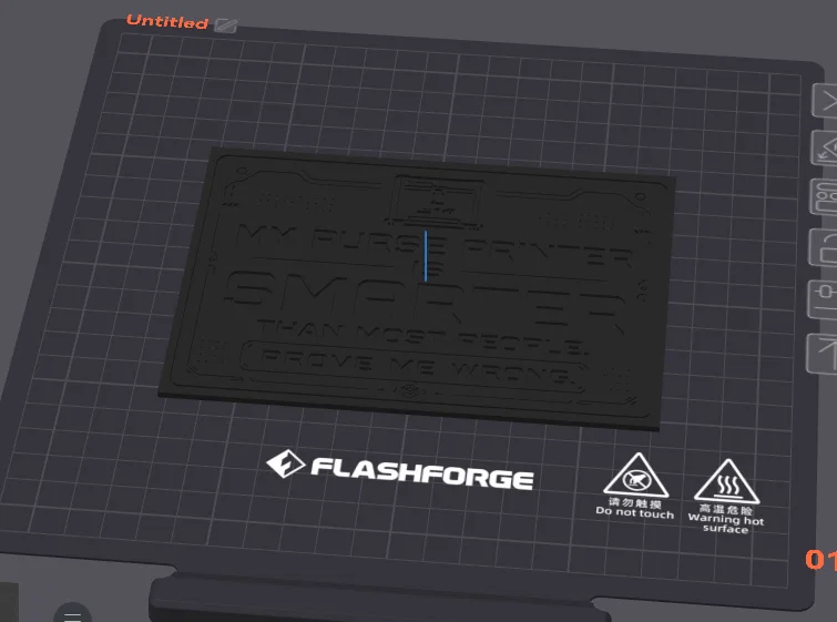 Biển báo hài hước cho góc làm việc: My Prusa Core One+ is smarter - Image 1