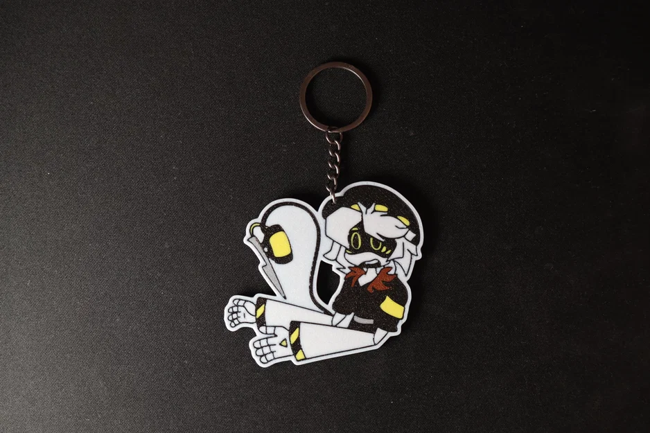 Móc khóa N - Murder Drones Glitch pin - Image 2