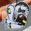 Móc khóa N - Murder Drones Glitch pin - Thumbnail 4