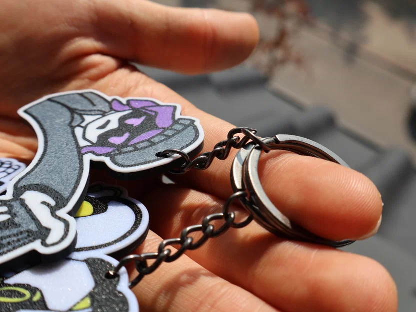 Móc khóa N - Murder Drones Glitch pin - Image 9