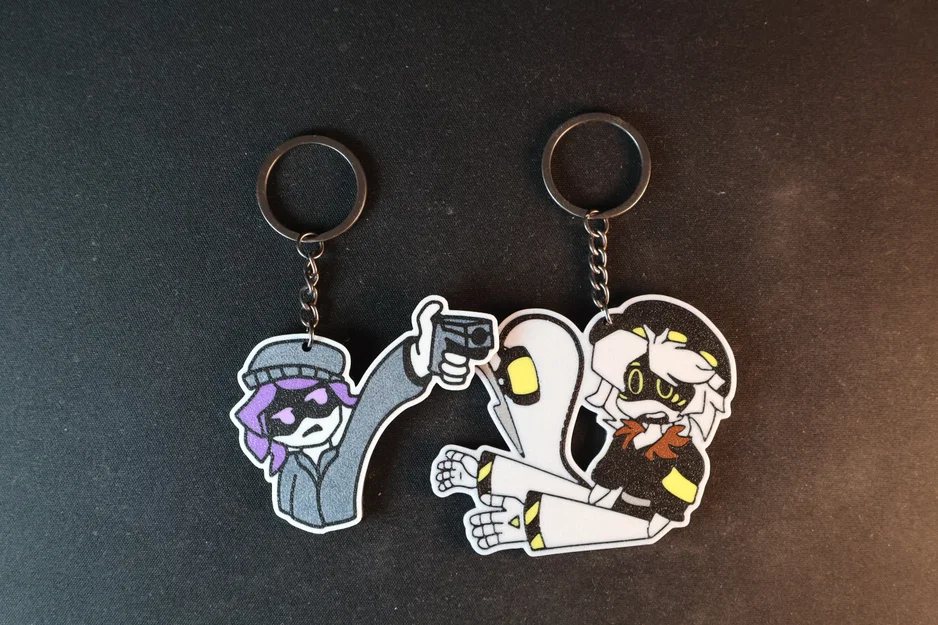 Móc khóa N - Murder Drones Glitch pin - Image 10
