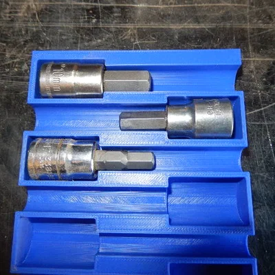 Khay Đựng Đầu Khẩu Lục Giác (Allen Socket Holder) Gọn Gàng