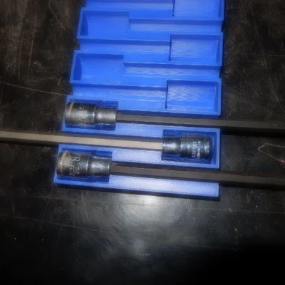 Khay Đựng Đầu Khẩu Lục Giác (Allen Socket Holder) Gọn Gàng