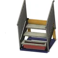 Mô hình giá đựng danh thiếp hình cầu thang độc đáo (Stairway) - Thumbnail 1