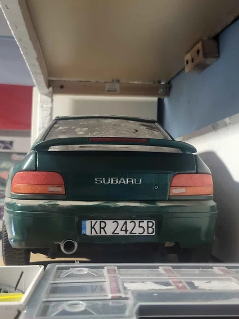 Cánh gió phẳng và cốp xe cho mẫu Subaru của Casadio - Image 2