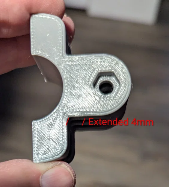 Pat kẹp mở rộng 4mm - Phụ kiện hỗ trợ lắp ráp giá đỡ 3D - Image 1