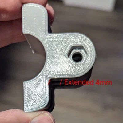 Pat kẹp mở rộng 4mm - Phụ kiện hỗ trợ lắp ráp giá đỡ 3D