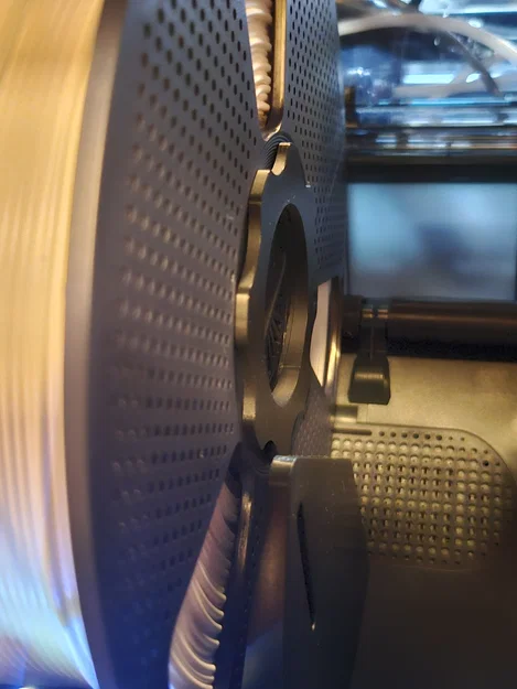 Hộp đựng hạt hút ẩm kiêm vật nặng cho cuộn nhựa AMS/MMS - Image 6