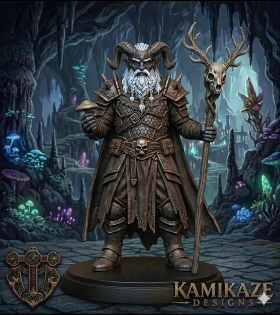 Mô hình Duergar Druid cho game RPG - Image 1