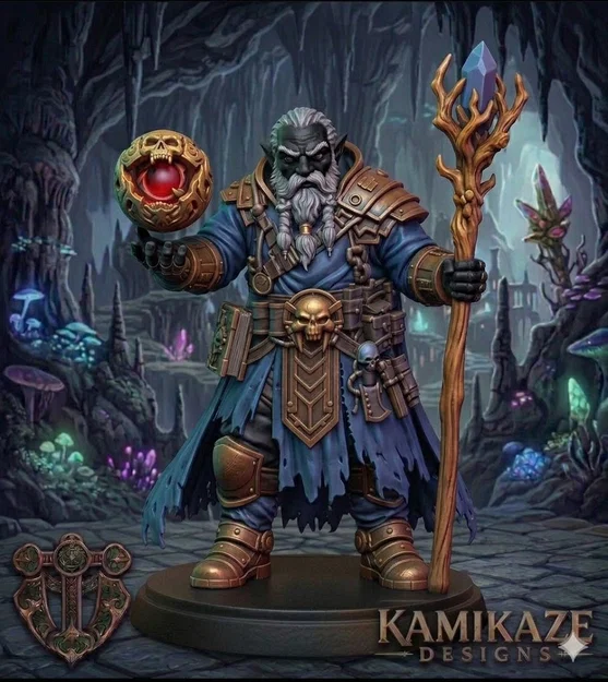 Mô hình Duergar Wizard cho game RPG - Image 1
