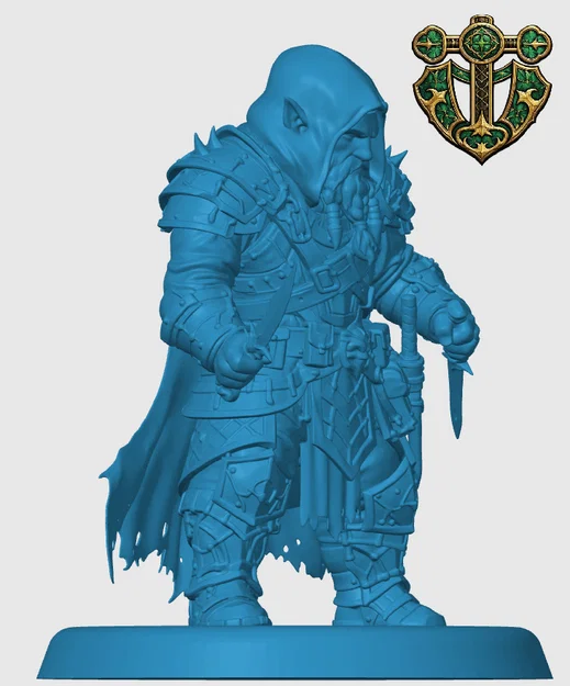 Mô hình Duergar Rogue cho game nhập vai - Image 2
