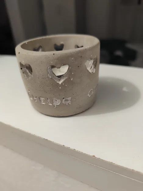 Chậu nến trang trí phong cách Hy Lạp xinh xắn in 3D - Image 3