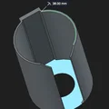 Giá treo túi nilon cỡ lớn cho hệ thống OpenGrid (Large Bag Dispenser) - Thumbnail 2
