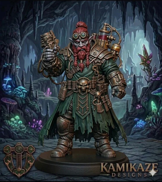 Mô hình Duergar Artificer cho game RPG - Image 1