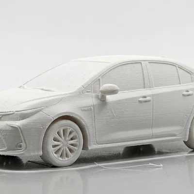 Mô hình xe Toyota Corolla Print-in-place tinh xảo