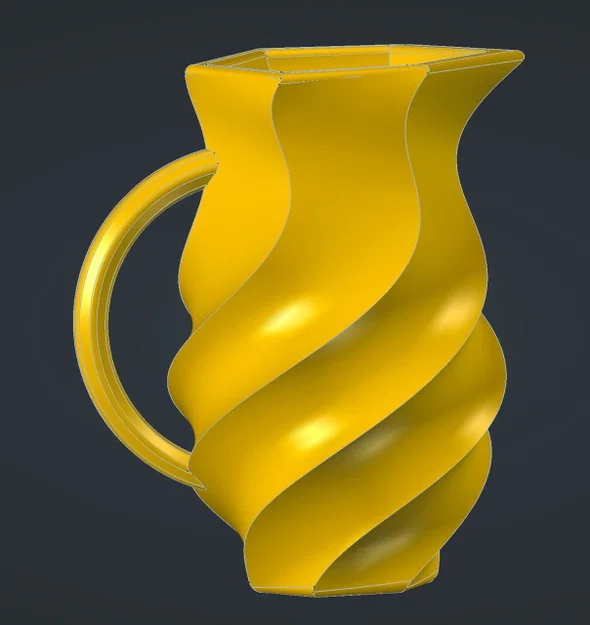 Bình nước (Vase) – Hình dáng có thể chỉnh sửa nhờ Master Sketch! - Image 2