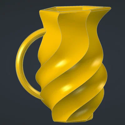 Bình nước (Vase) – Hình dáng có thể chỉnh sửa nhờ Master Sketch!
