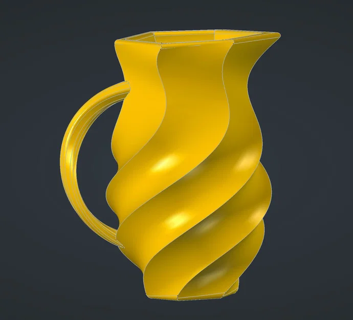 Bình nước (Vase) – Hình dáng có thể chỉnh sửa nhờ Master Sketch! - Image 4