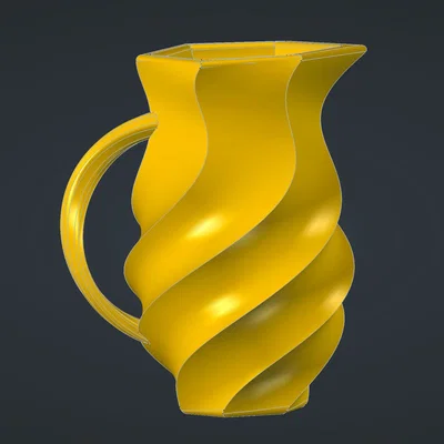 Bình nước (Vase) – Hình dáng có thể chỉnh sửa nhờ Master Sketch!