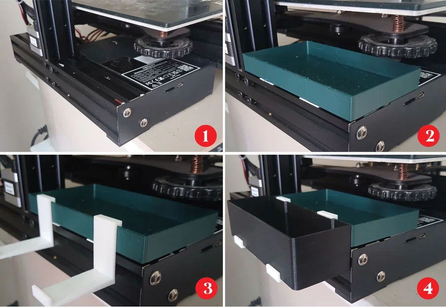 Thùng Đựng Rác Nhựa Cho Ender 3 Neo - Image 7