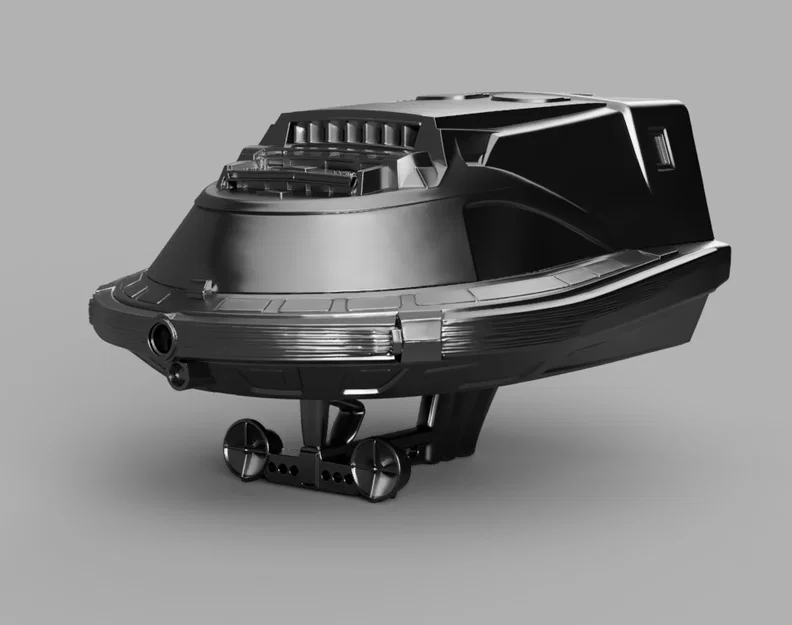Mô hình 3D ASTRONAVE M7X - Tàu vũ trụ cổ điển thập niên 80 - Image 1