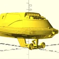 Mô hình 3D ASTRONAVE M7X - Tàu vũ trụ cổ điển thập niên 80 - Thumbnail 3
