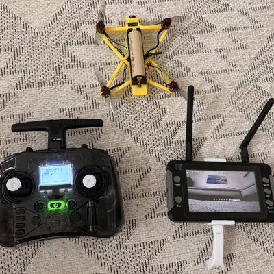 Khung Drone FPV Long Range 18650 Tối Giản Cho BetaFPV Air
