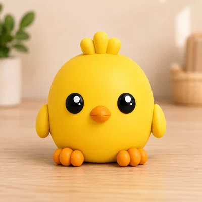 Mô hình chú gà con Kawaii đáng yêu