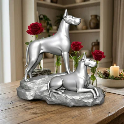 Mô hình STL Tượng điêu khắc kỷ niệm Great Dane tinh tế