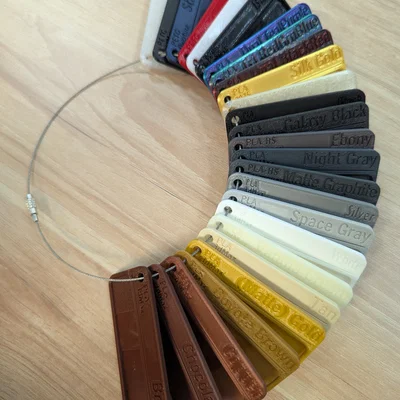 Thẻ Mẫu Màu Filament (Filament Color Cards)