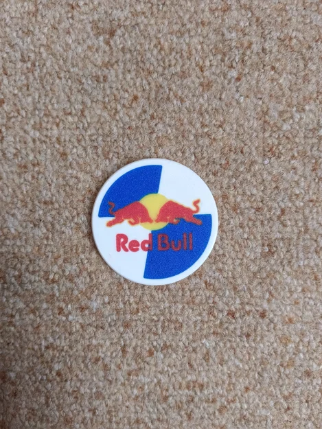 Biểu tượng Red Bull in 3D trang trí nắp lon 0.33L và 0.5L cực chất - Image 2
