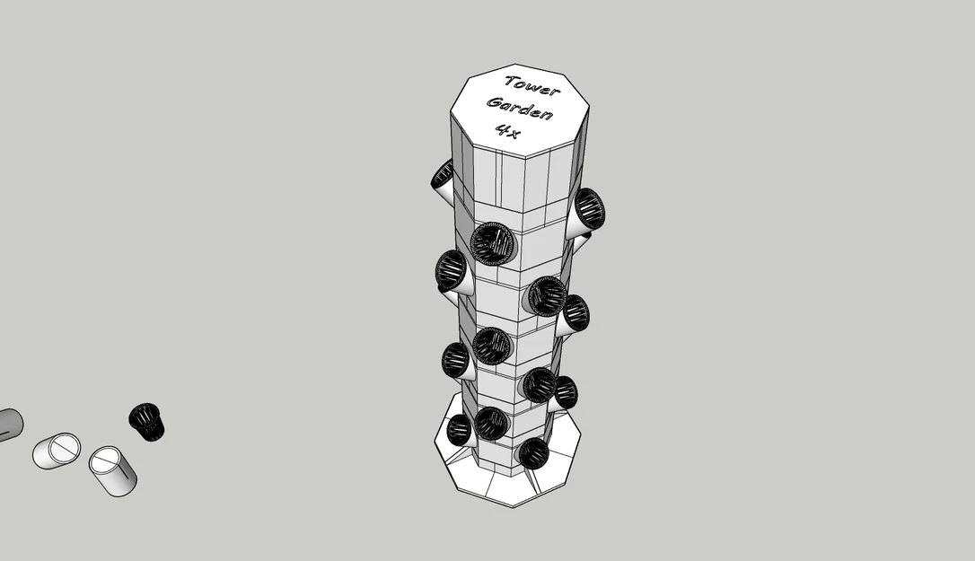 KingTower 4x - Tháp thủy canh in 3D siêu bền, quy mô lớn - Image 7