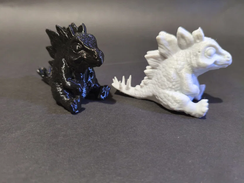 Bộ Ba Tượng Khủng Long Stegosaurus Đáng Yêu - Decor Phong Cách Boho - Image 2