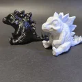 Bộ Ba Tượng Khủng Long Stegosaurus Đáng Yêu - Decor Phong Cách Boho - Thumbnail 3