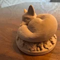 Mô hình chú Cáo Đang Ngủ - Thumbnail 3