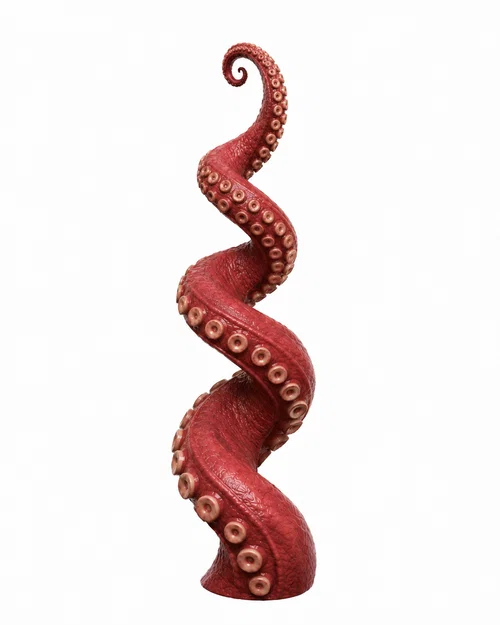 Kraken Tentacle Wrap - Mô hình xúc tu quái vật biển 3D - Image 2