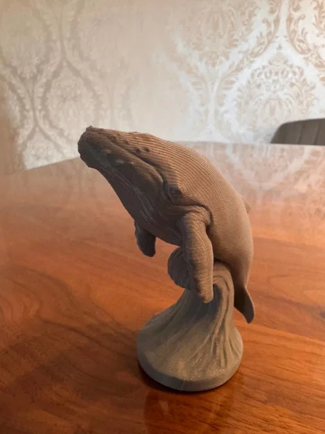 Mô hình Cá voi lưng gù nhảy lên khỏi mặt nước (Breaching Humpback Whale) - Image 4
