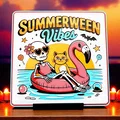 Summerween Vibes Hueforge - Khung xương & Mèo trên phao - Thumbnail 2