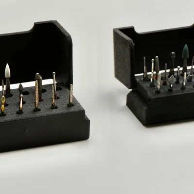 Khay giữ mũi khoan nha khoa có nam châm (Magnetic Dental Bur Holder)
